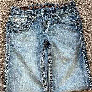 Men’s Rock Revival straight leg jeans